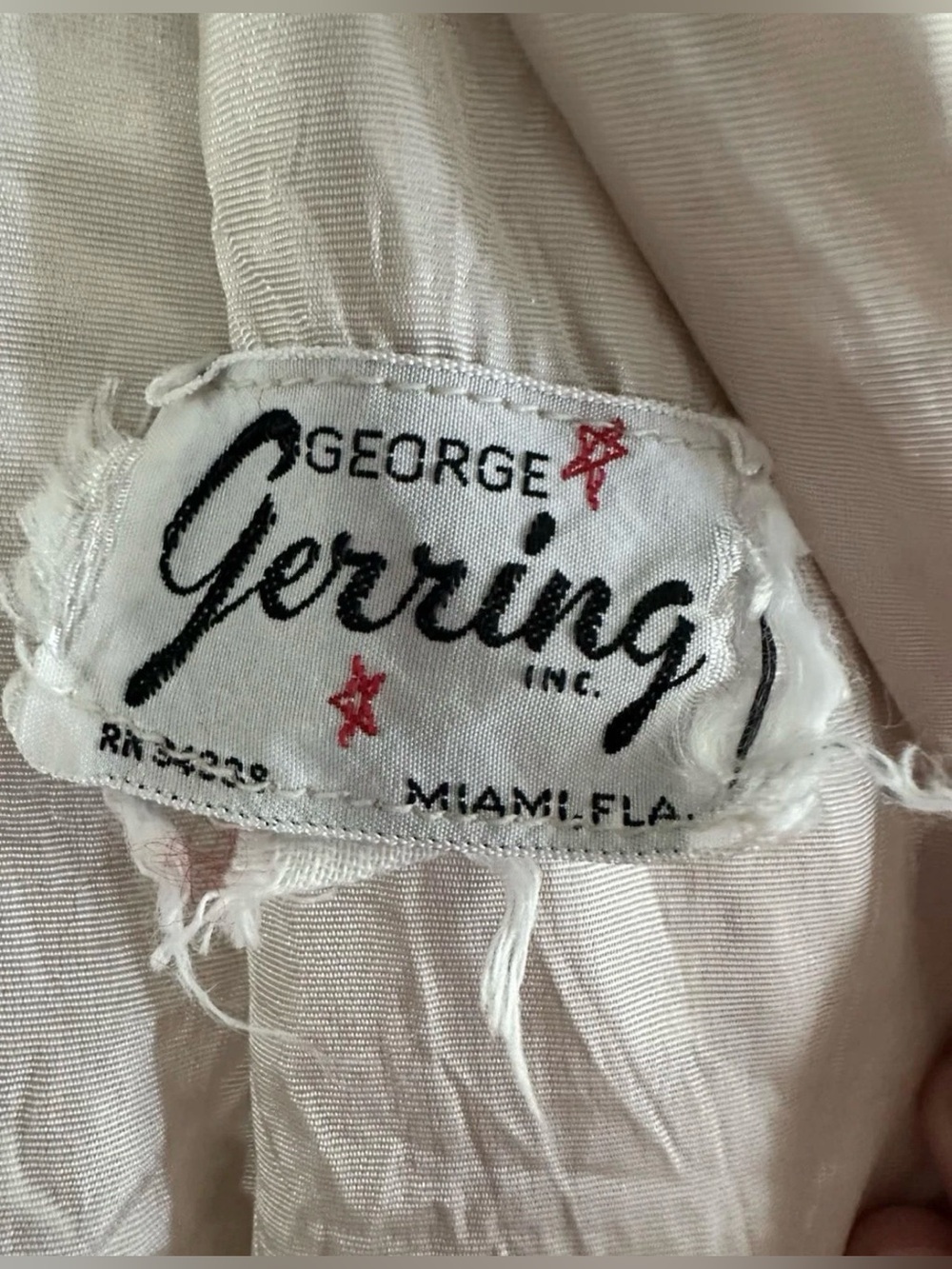 Vintage 1970s Crochet Knitted Pleated Maxi Dress With Belt George Gerring Miami - Picture 10 of 10